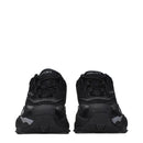 Black Fabric Athletic Sneakers