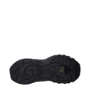 Black Fabric Athletic Sneakers