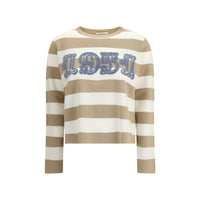 Beige Fleece Wool Sweatshirt