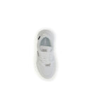 White Polyester Athletic Sneakers