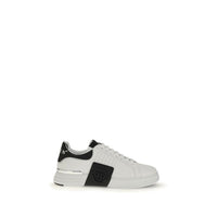 White Calf Leather Bos Taurus Athletic Sneakers