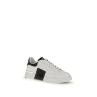 White Calf Leather Bos Taurus Athletic Sneakers