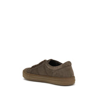 Brown Rubber Low Top Sneakers