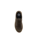 Brown Rubber Low Top Sneakers