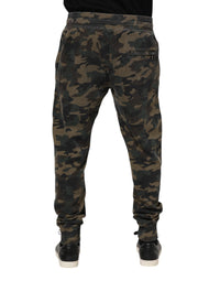Multicolor Camouflage Cotton Men Jogger Pants