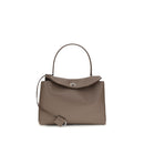 Gray Calf Leather Bos Taurus Shoulder Bag