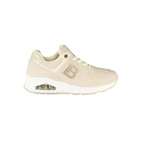 Beige Polyurethane Women Sneaker
