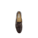 Brown Calf Leather Bos Taurus Slip-On Loafers