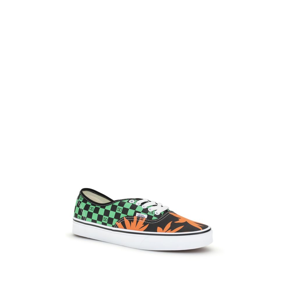 Multicolor Rubber Low Top Sneakers