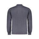 Blue Cotton Men's Sweatshirt