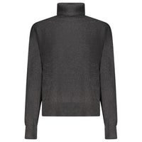 Black Cotton Women Sweater