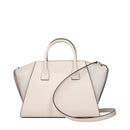 Beige Leather Handbag