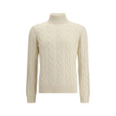 White Cashmere Turtleneck