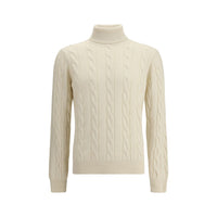 White Cashmere Turtleneck