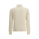 White Cashmere Turtleneck