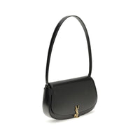 Black Calf Leather Bos Taurus Shoulder Bag