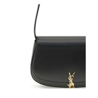 Black Calf Leather Bos Taurus Shoulder Bag