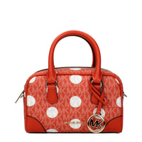 Orange Fabric Handbag