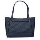 Blue Fabric Shoulder Bag