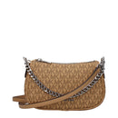 Brown Fabric Handbag