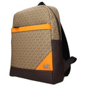 Brown Fabric Backpack