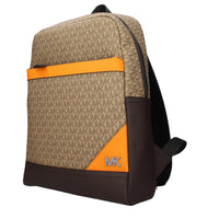 Brown Fabric Backpack