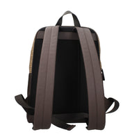 Brown Fabric Backpack