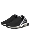 Black Slip On Sorrento Low Top Sneakers Shoes