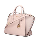 Pink Leather Handbag
