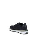 Blue Rubber Athletic Sneakers