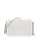 White Leather Crossbody Bag