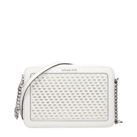 White Leather Crossbody Bag