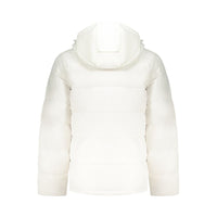 Bianco Poliammide Men's Jacket