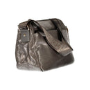 Gray Polyester Women Handbag