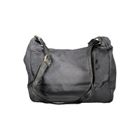 Black Polyester Women Handbag