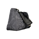 Black Polyester Women Handbag