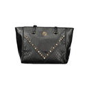 Black PVC Women Handbag