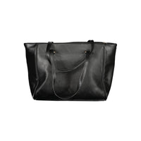 Black PVC Women Handbag