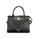 Black PVC Women Handbag
