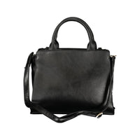 Black PVC Women Handbag
