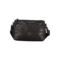 Black Polyester Women's Handbag