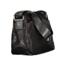 Black Polyester Women's Handbag