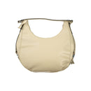 Beige PVC Women's Handbag