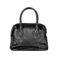 Black PVC Women Handbag