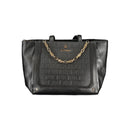 Black PVC Women Handbag