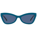 Blue Resin Sunglasses