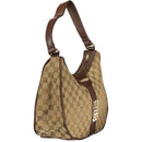 Beige Polyester Women Handbag