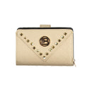 Beige Polyurethane Women Wallet