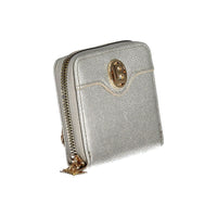 Grigio Polyurethane Women Wallet
