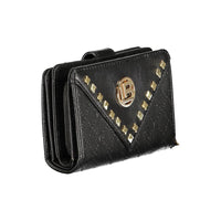 Black Polyurethane Women Wallet